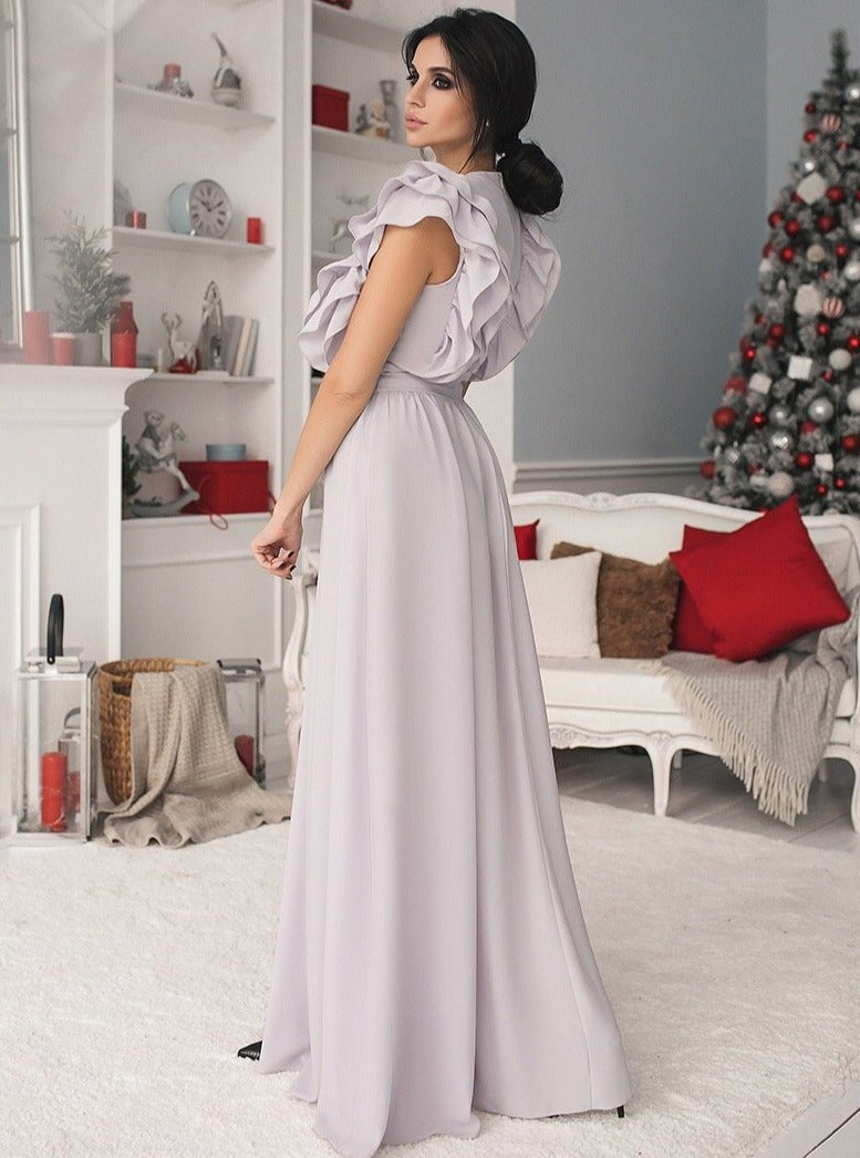 Maxi dress gray